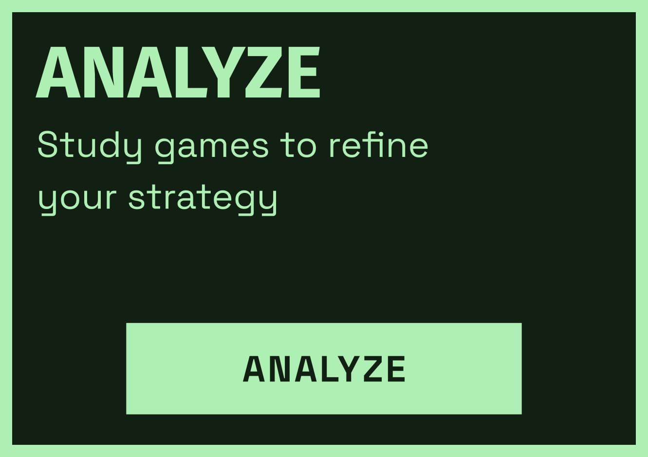 Analyze Card